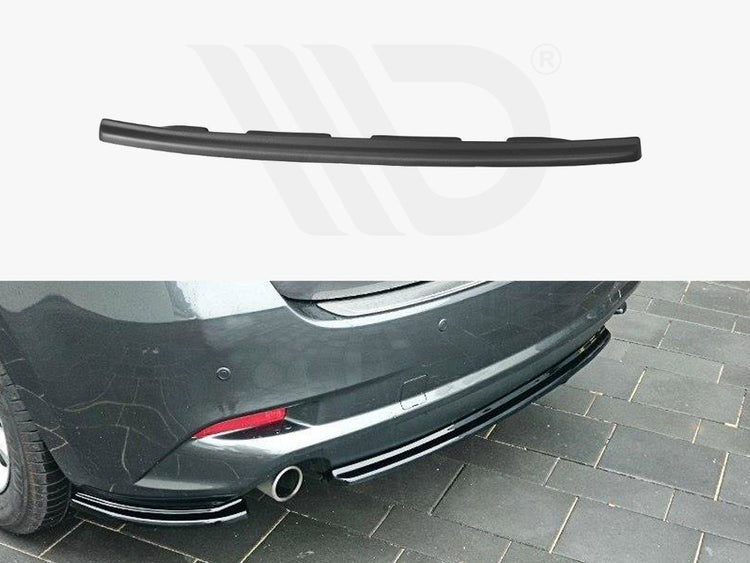 Central Rear Splitter Mazda 3 Mk3 Facelift - Wayside Performance 