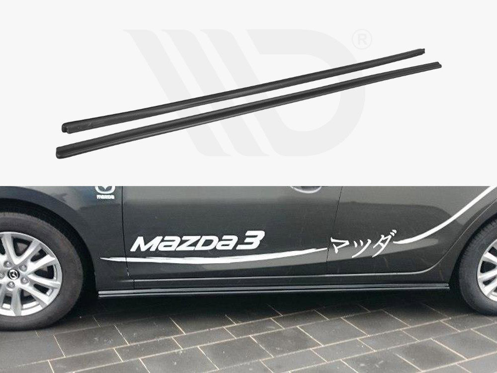 Side Skirts Diffusers Mazda 3 Mk3 - Wayside Performance 
