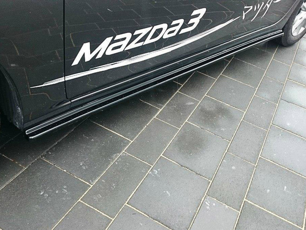 Side Skirts Diffusers Mazda 3 Mk3 - Wayside Performance 