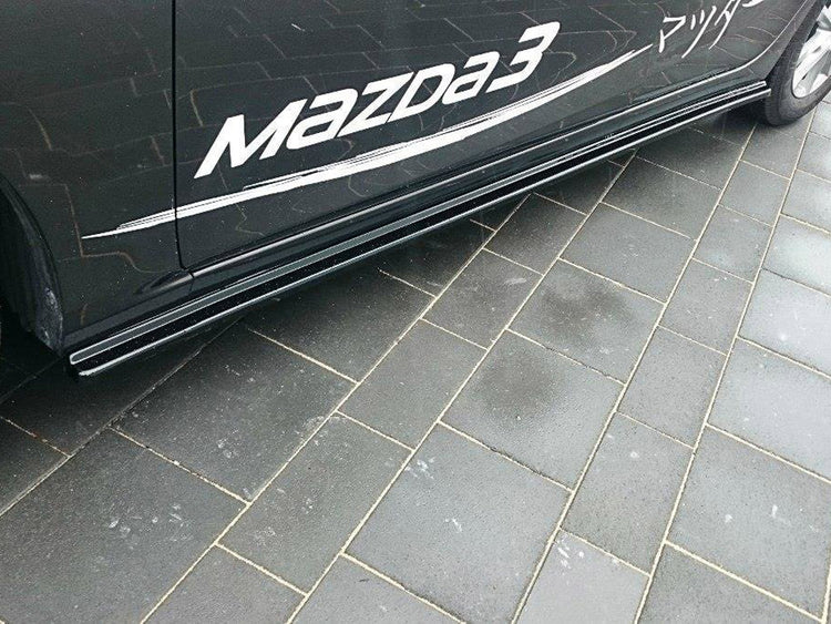 Side Skirts Diffusers Mazda 3 Mk3 - Wayside Performance 