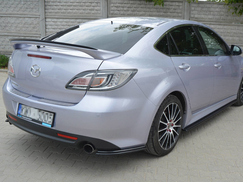 Spoiler Extension CAP  Mazda 6 MK2 Sport Hatch (Gh-series) Pre-facelift (2008-2010) - Wayside Performance 