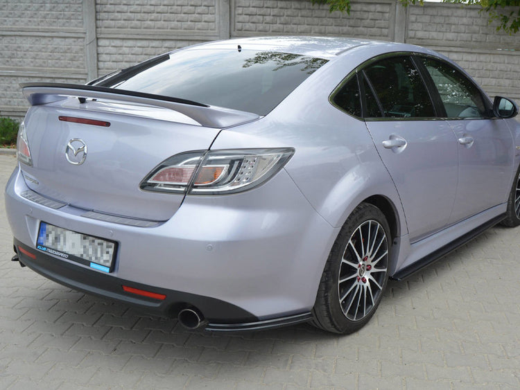 Spoiler Extension CAP  Mazda 6 MK2 Sport Hatch (Gh-series) Pre-facelift (2008-2010) - Wayside Performance 