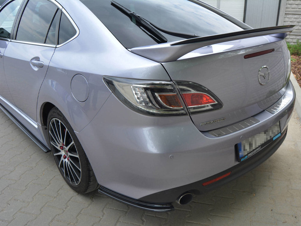 Spoiler Extension CAP  Mazda 6 MK2 Sport Hatch (Gh-series) Pre-facelift (2008-2010) - Wayside Performance 