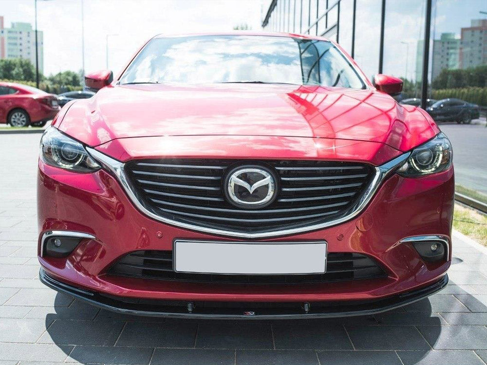 Front Splitter V.1 Mazda 6 GJ (MK3) Facelift (2014- 2017) - Wayside Performance 