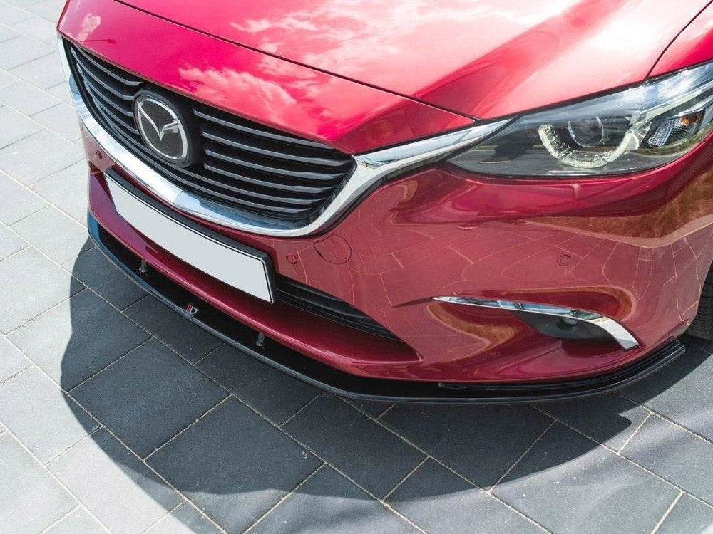 Front Splitter V.1 Mazda 6 GJ (MK3) Facelift (2014- 2017) - Wayside Performance 