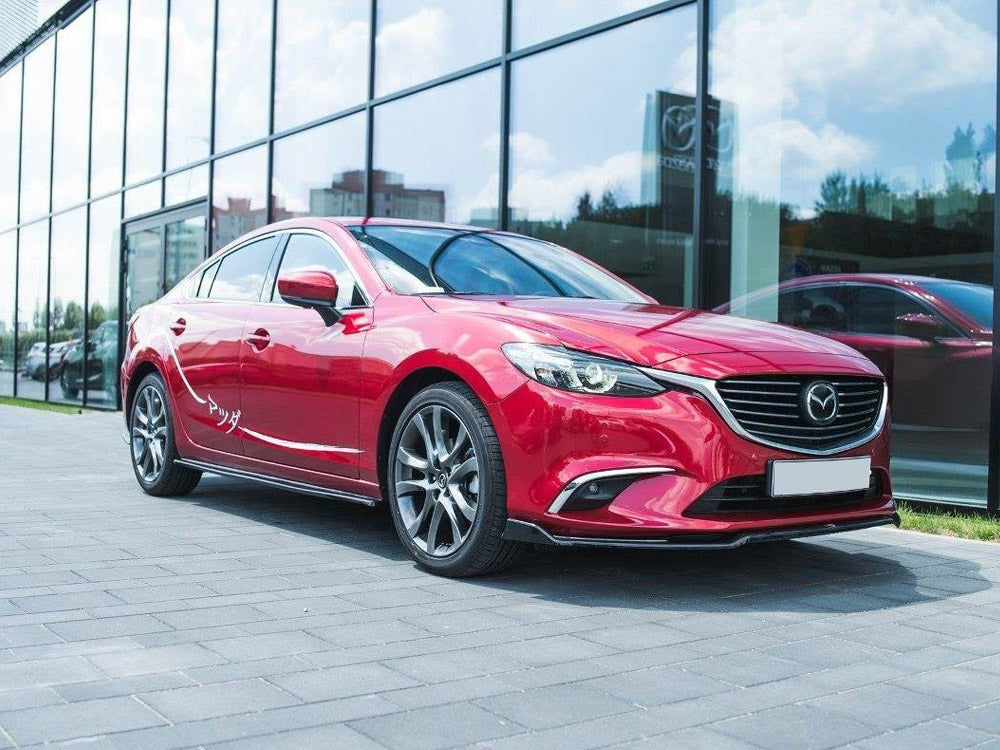 Front Splitter V.2 Mazda 6 GJ (MK3) Facelift (2014-2017) - Wayside Performance 