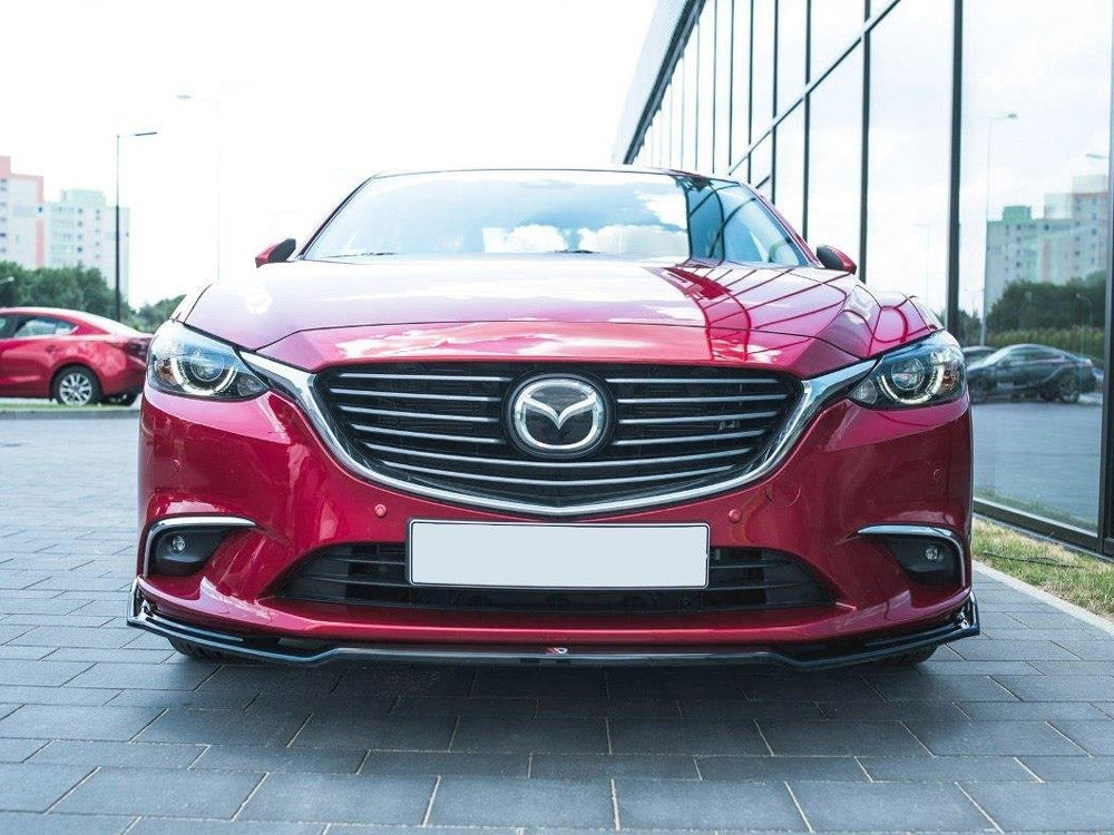 Front Splitter V.2 Mazda 6 GJ (MK3) Facelift (2014-2017) - Wayside Performance 