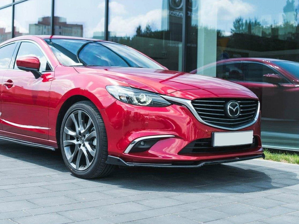 Front Splitter V.2 Mazda 6 GJ (MK3) Facelift (2014-2017) - Wayside Performance 