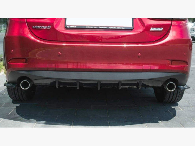 Rear Side Splitters Mazda 6 GJ (MK3) Facelift (2014- 2017) - Wayside Performance 