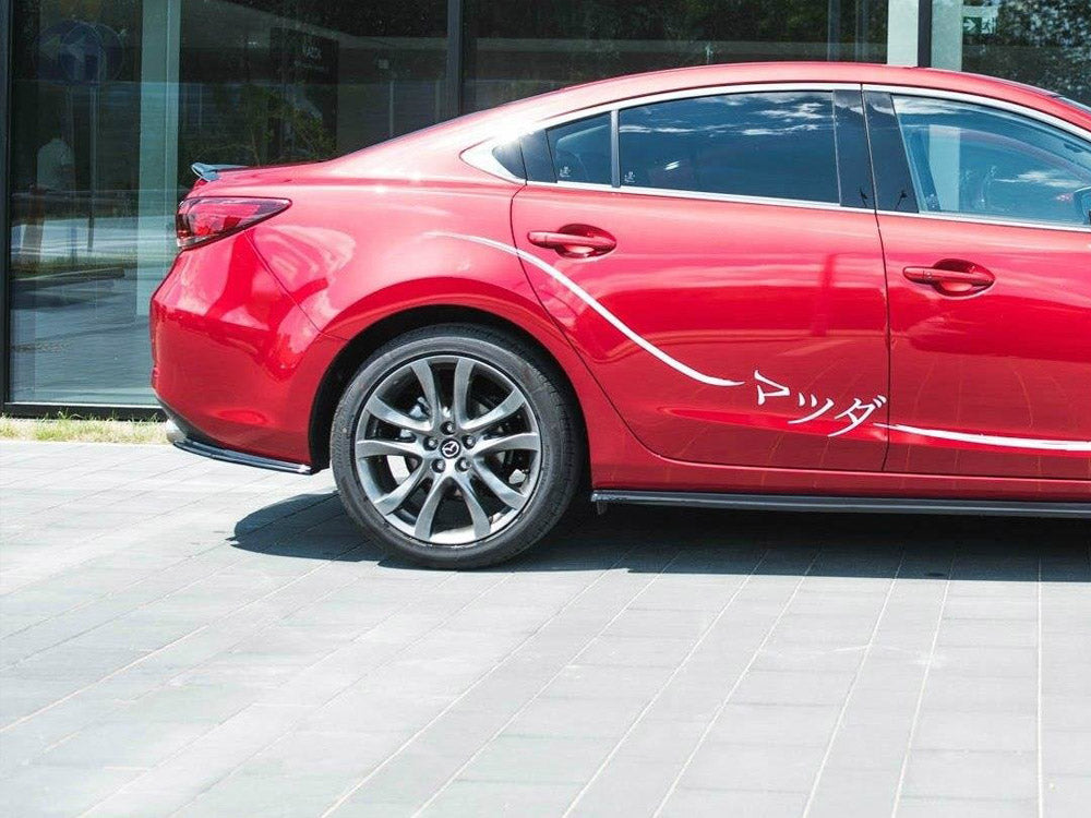 Rear Side Splitters Mazda 6 GJ (MK3) Facelift (2014- 2017) - Wayside Performance 