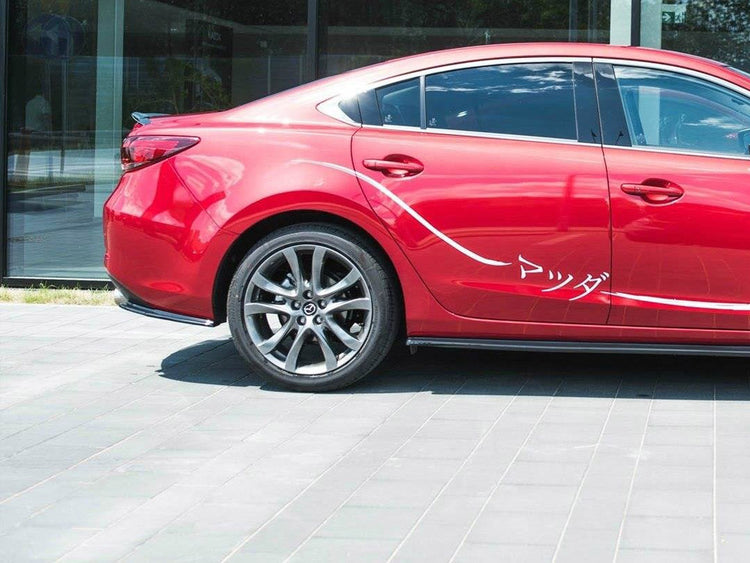 Rear Side Splitters Mazda 6 GJ (MK3) Facelift (2014- 2017) - Wayside Performance 