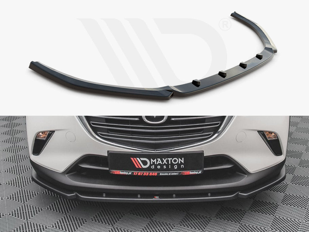 Front Splitter V2 Mazda CX-3 (2015-) - Wayside Performance 