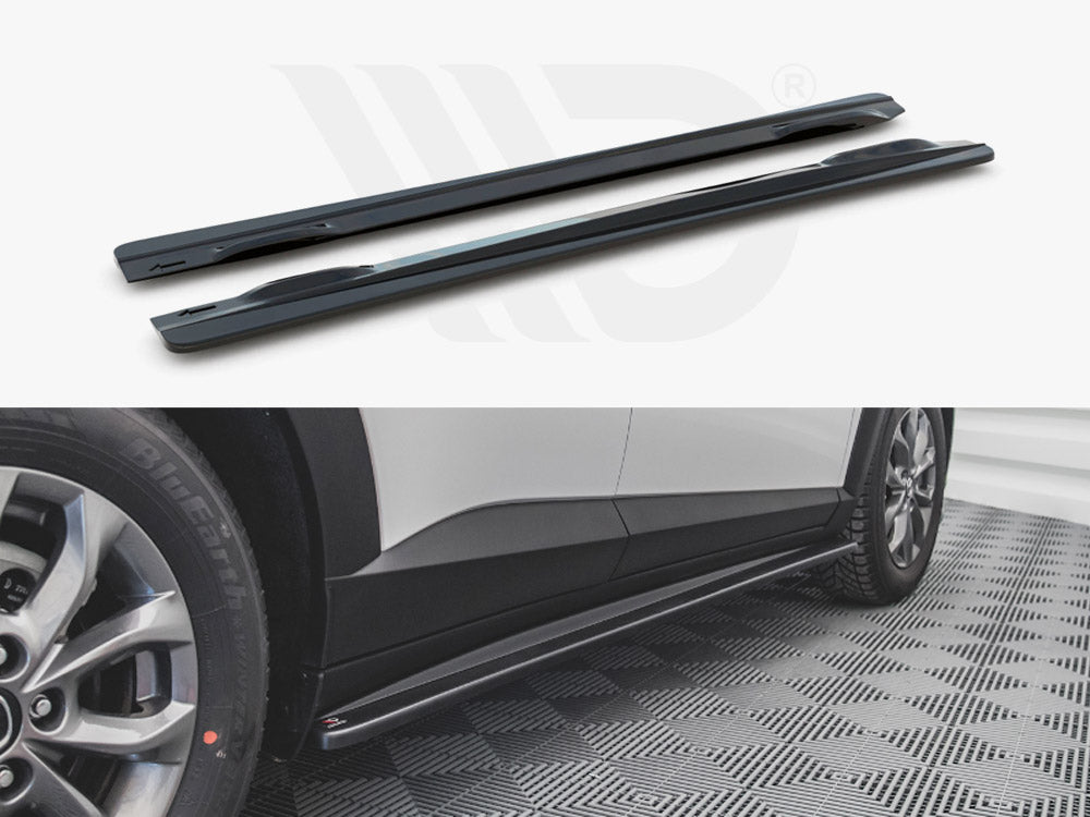 Side Skirts Diffusers Mazda CX-3 (2015-) - Wayside Performance 