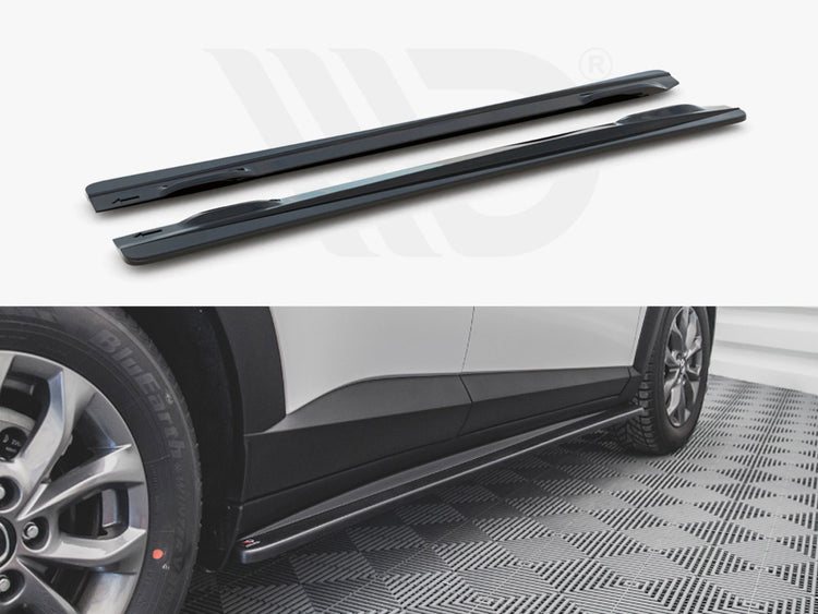 Side Skirts Diffusers Mazda CX-3 (2015-) - Wayside Performance 