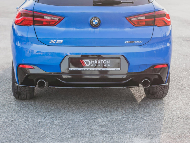 Central Rear Splitter BMW X2 F39 M Sport - Wayside Performance 