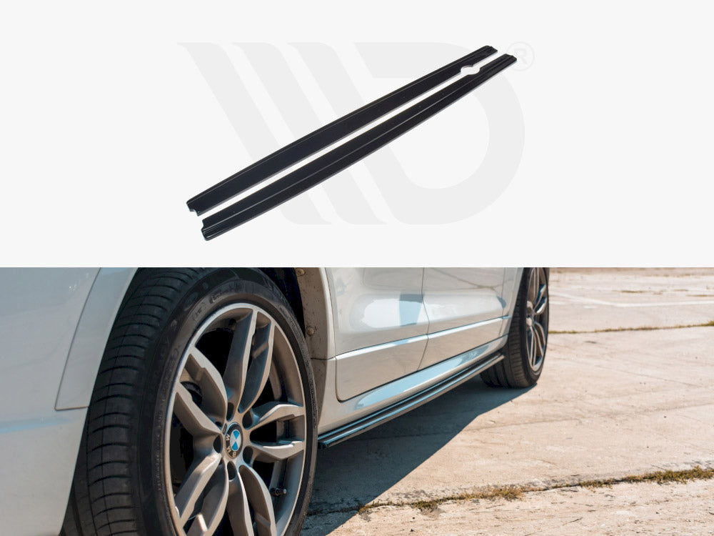 Side Skirts Diffusers Bmw X3 F25 M-pack Facelift (2014-2017) - Wayside Performance 