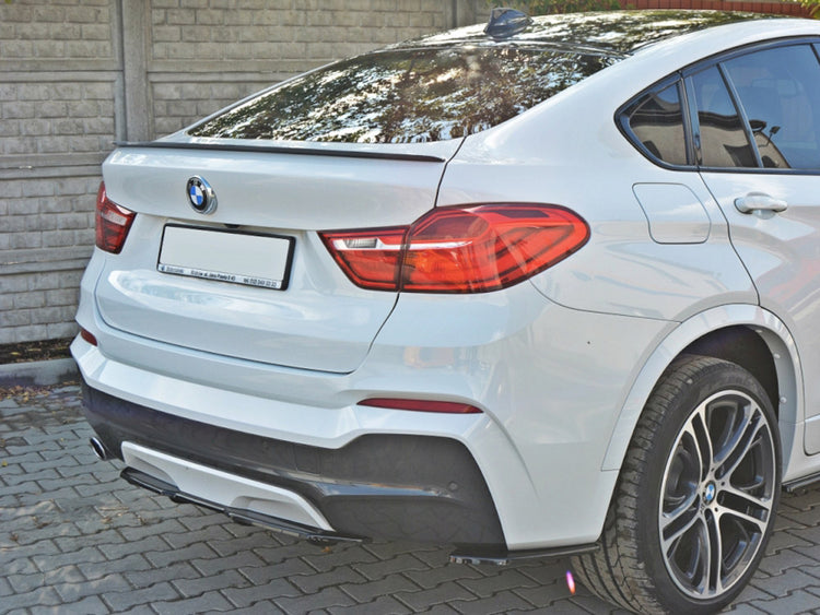 Central Rear Splitter (Vertical Bars) BMW X4 M-Pack - Wayside Performance 