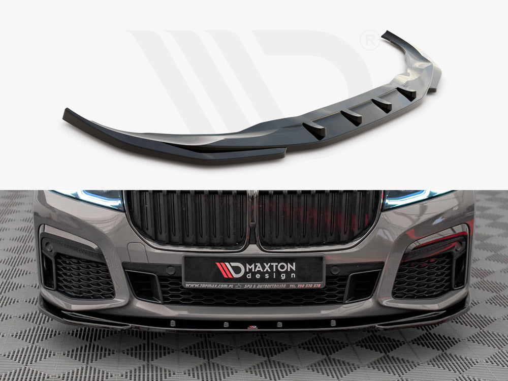 Front Splitter V.1 Bmw 7 G11 M-pack Facelift (2019-) - Wayside Performance 