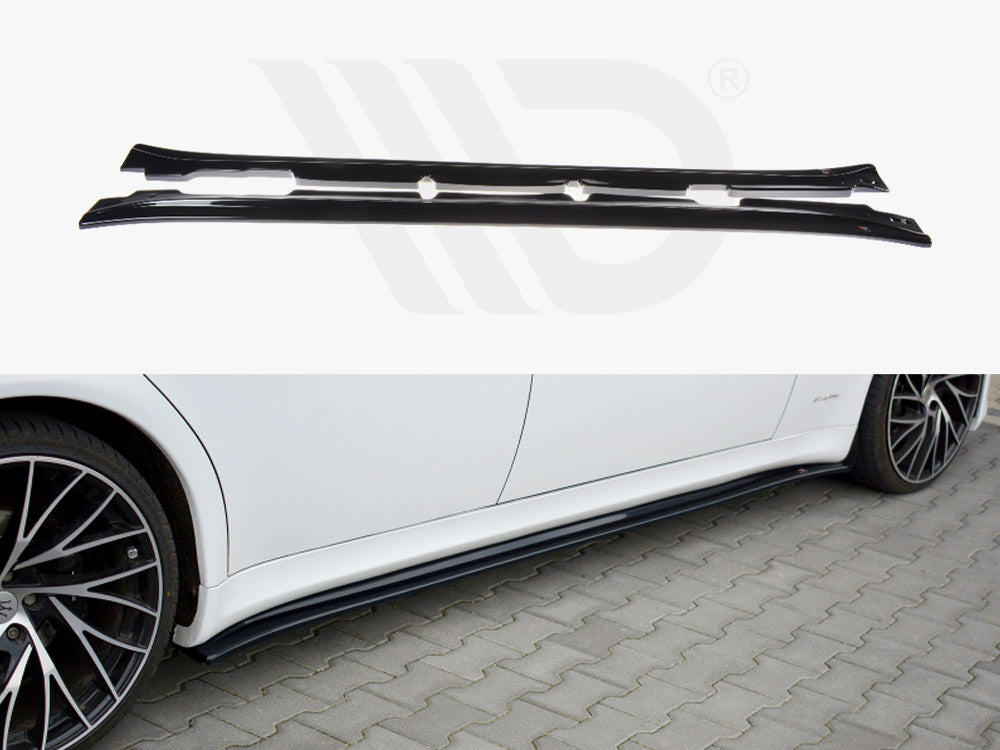 Side Skirts Diffusers Maserati Quattroporte MK5 Facelift (2009-2012) - Wayside Performance 
