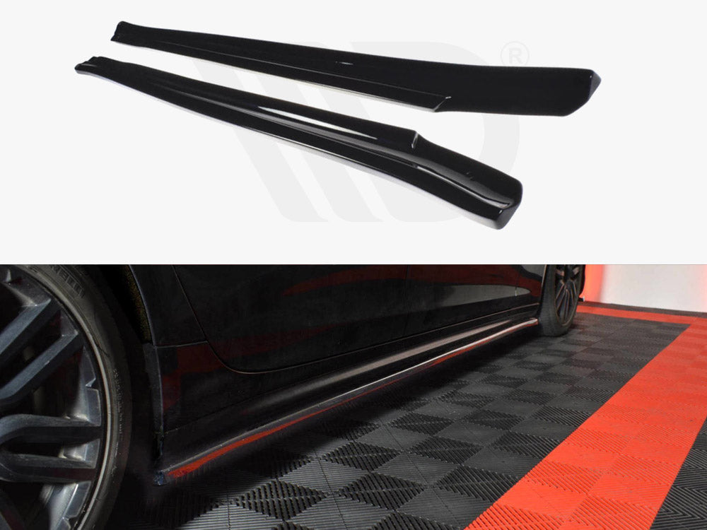 Side Skirts Splitters Maserati Quattroporte MK6 Pre-facelift (2013-2016) - Wayside Performance 