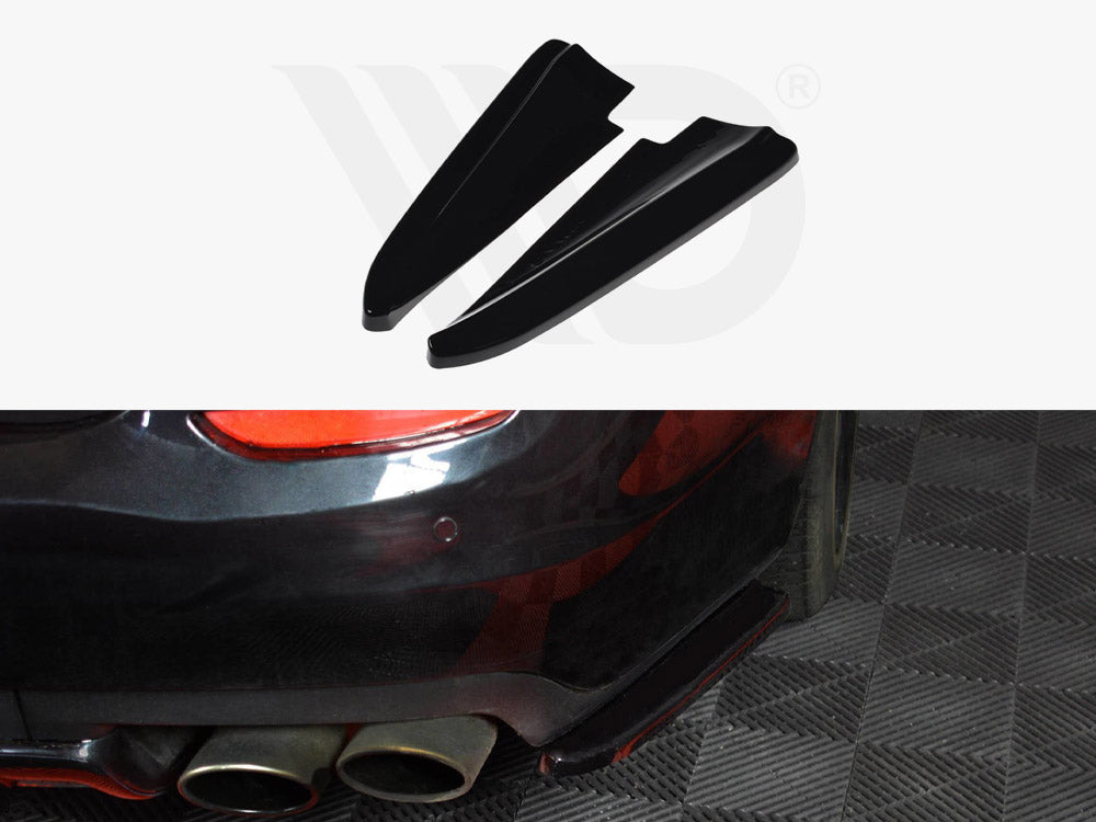 Rear Side Splitters Maserati Quattroporte MK6 Pre-facelift (2013-2016) - Wayside Performance 