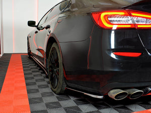 Rear Side Splitters Maserati Quattroporte MK6 Pre-facelift (2013-2016) - Wayside Performance 