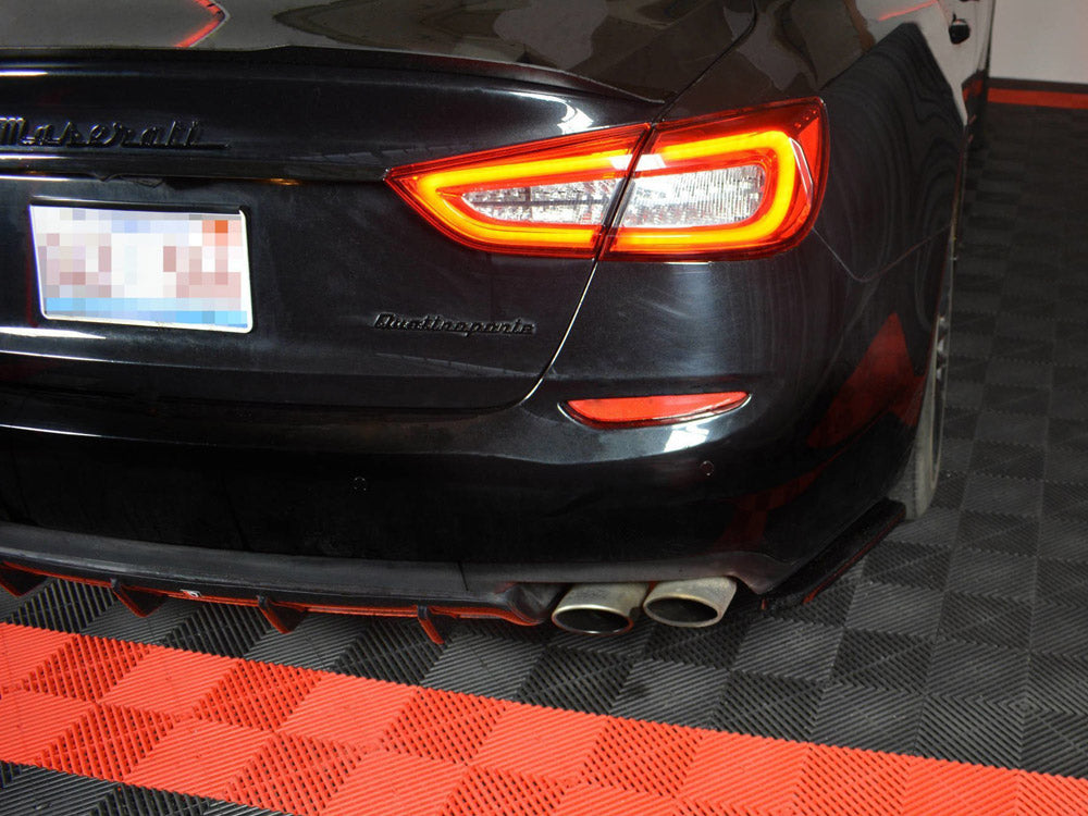 Rear Side Splitters Maserati Quattroporte MK6 Pre-facelift (2013-2016) - Wayside Performance 