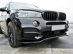 Front Splitter V.1 BMW X5 F15 M50D (2014-2018) - Wayside Performance 