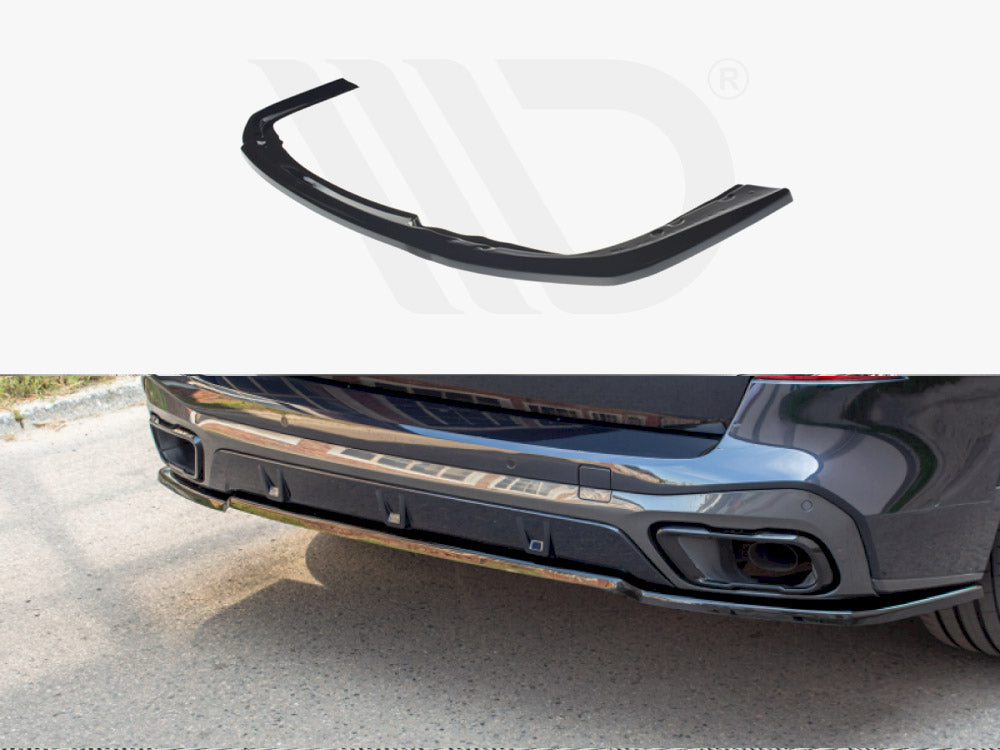 Central Rear Splitter BMW X5 M-Sport G05 - Wayside Performance 