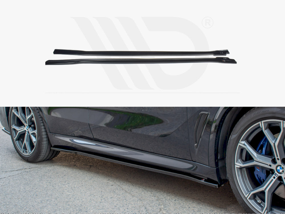 Side Skirts Diffusers BMW X5 M-Sport G05 - Wayside Performance 