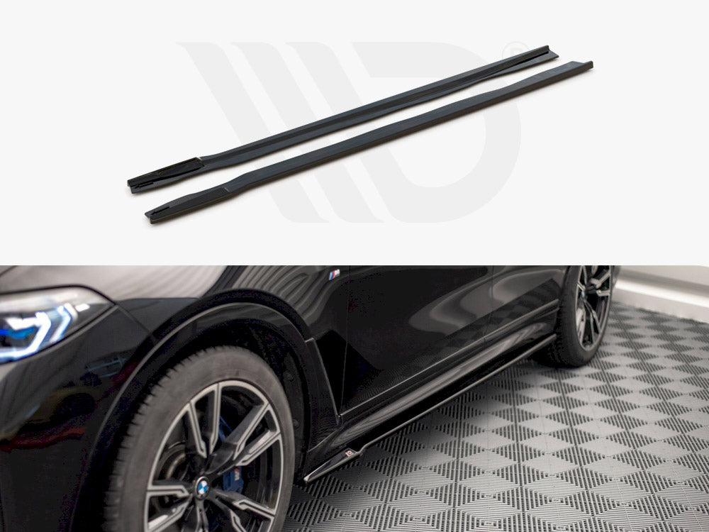 Side Skirts Diffusers BMW X7 M G07 - Wayside Performance 