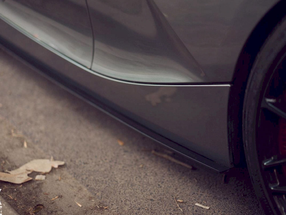Racing Side Skirts Diffusers Bmw Z4 E86 Coupe (2006-08) - Wayside Performance 