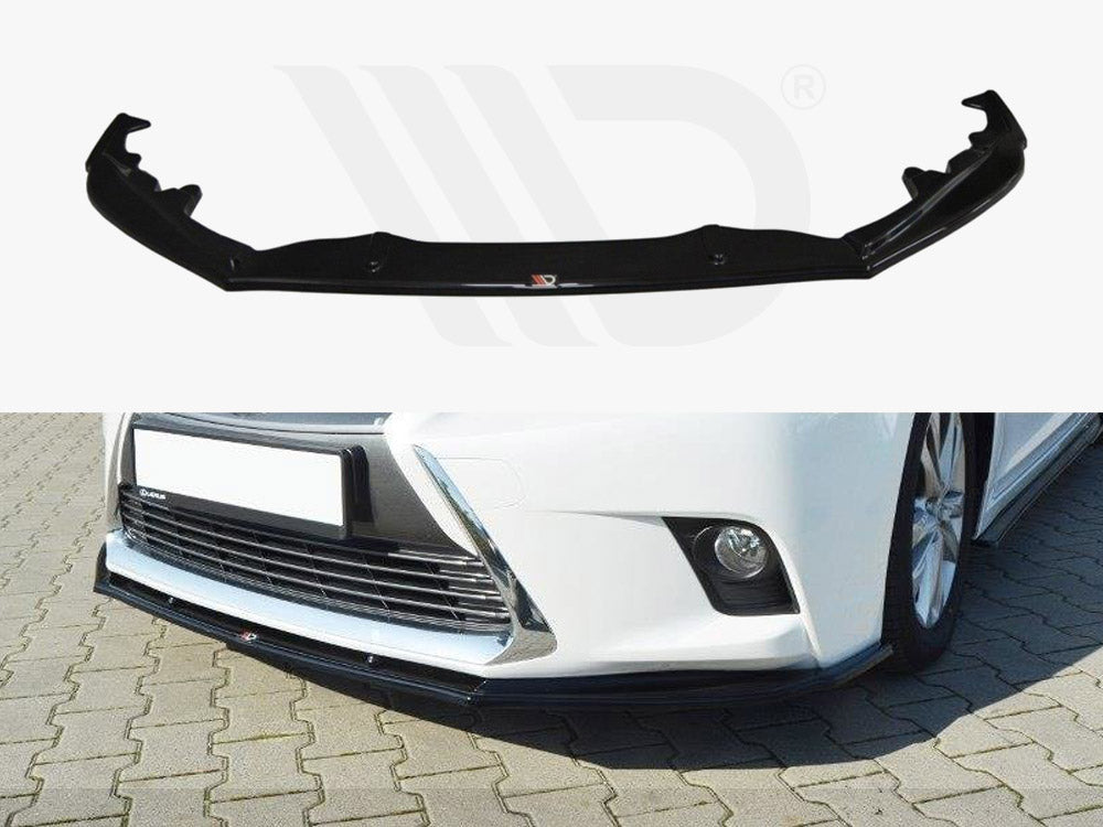 Front Splitter V.1 Lexus CT MK1 Facelift (2013-2017) - Wayside Performance 