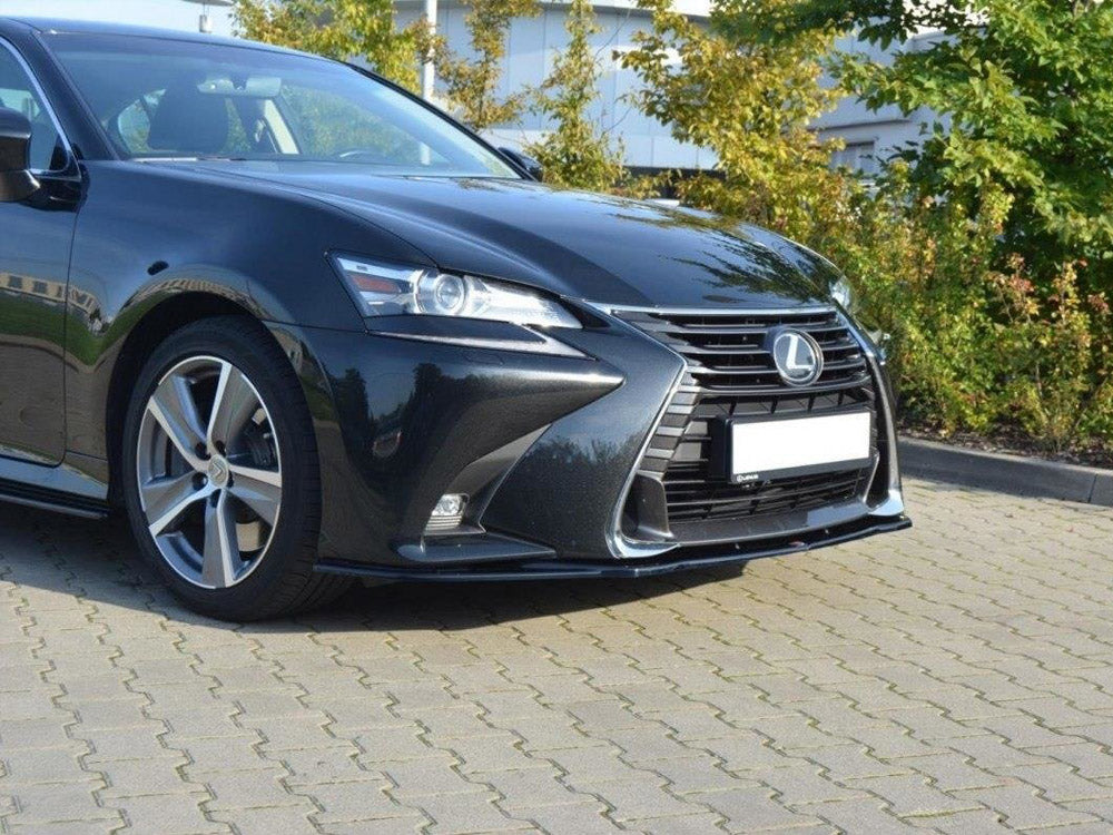 Front Splitter V.1 Lexus GS MK4 Facelift - Wayside Performance 