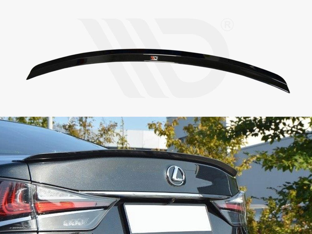 Spoiler CAP Lexus GS Mk4 Facelift T - Wayside Performance 