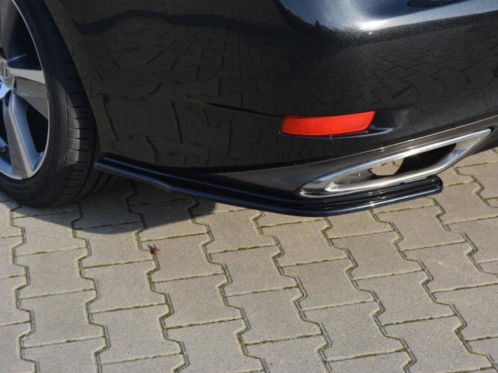 Rear Side Splitters Lexus GS Mk4 Facelift T - Wayside Performance 