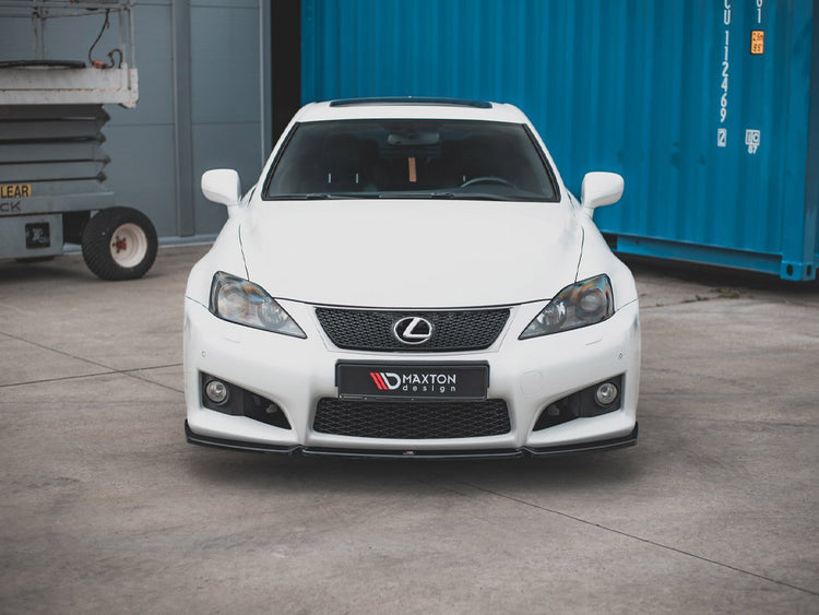 Front Splitter V1 Lexus IS F MK2 (2007-2013) - Wayside Performance 