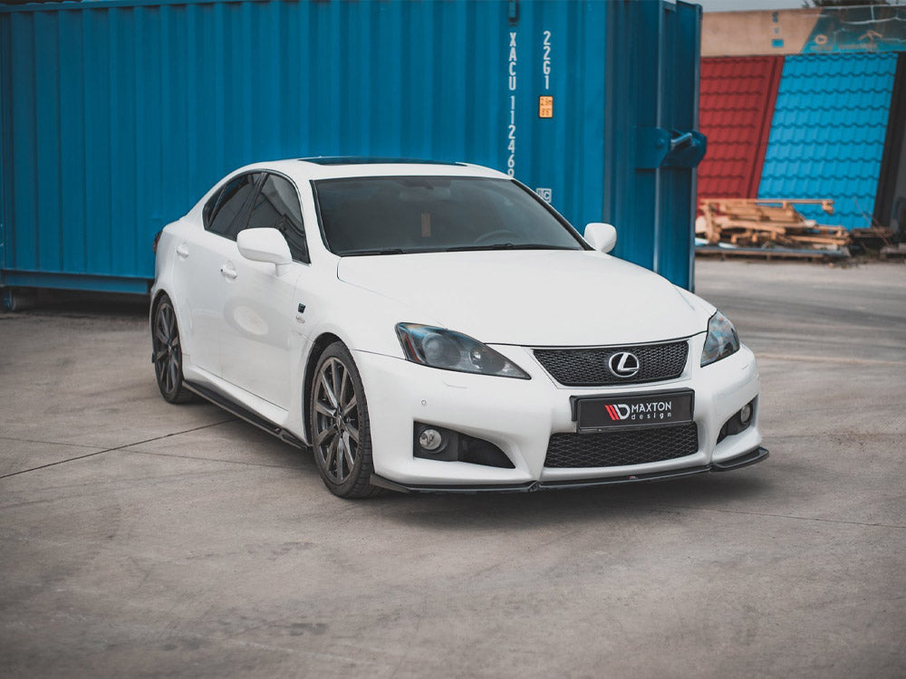Front Splitter V1 Lexus IS F MK2 (2007-2013) - Wayside Performance 