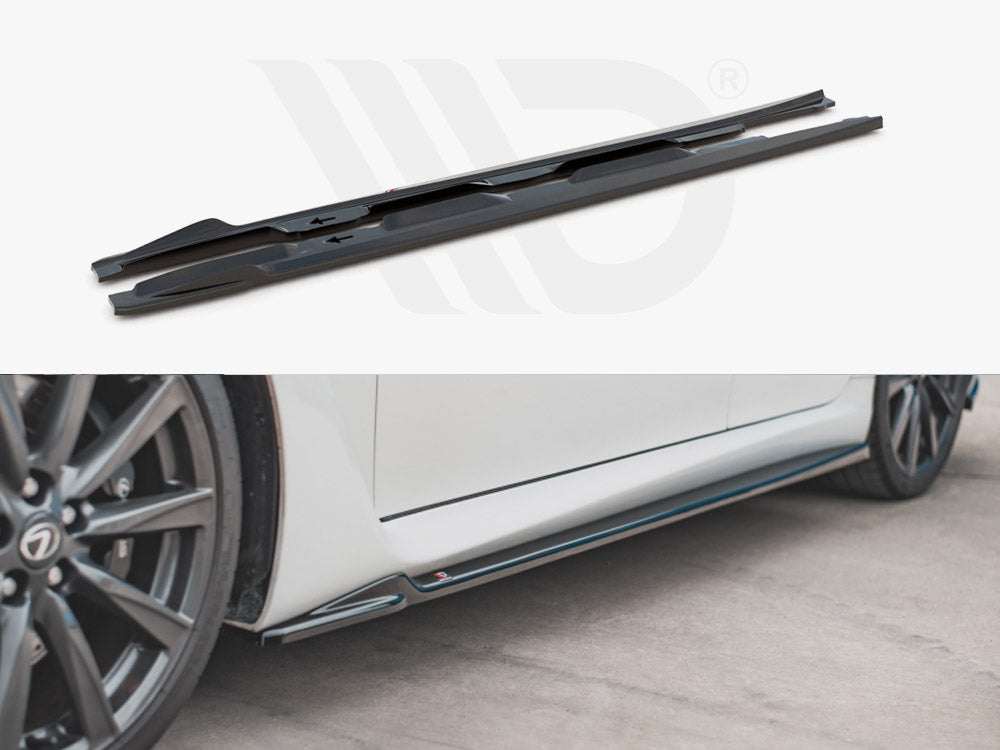 Side Skirts Diffusers Lexus IS F MK2 (2007-2013) - Wayside Performance 