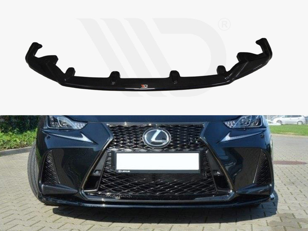 Front Splitter V.1 Lexus IS Mk3 Facelift F-Sport - Wayside Performance 