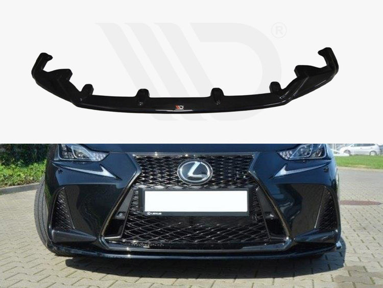 Front Splitter V.1 Lexus IS Mk3 Facelift F-Sport - Wayside Performance 