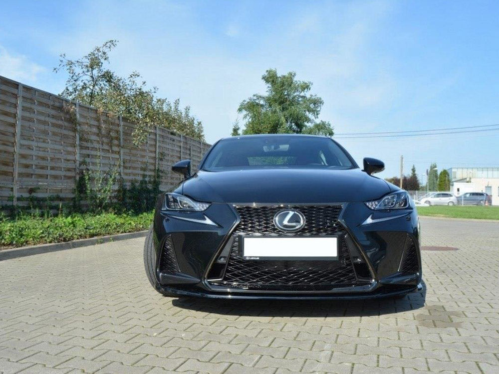 Front Splitter V.1 Lexus IS Mk3 Facelift F-Sport - Wayside Performance 