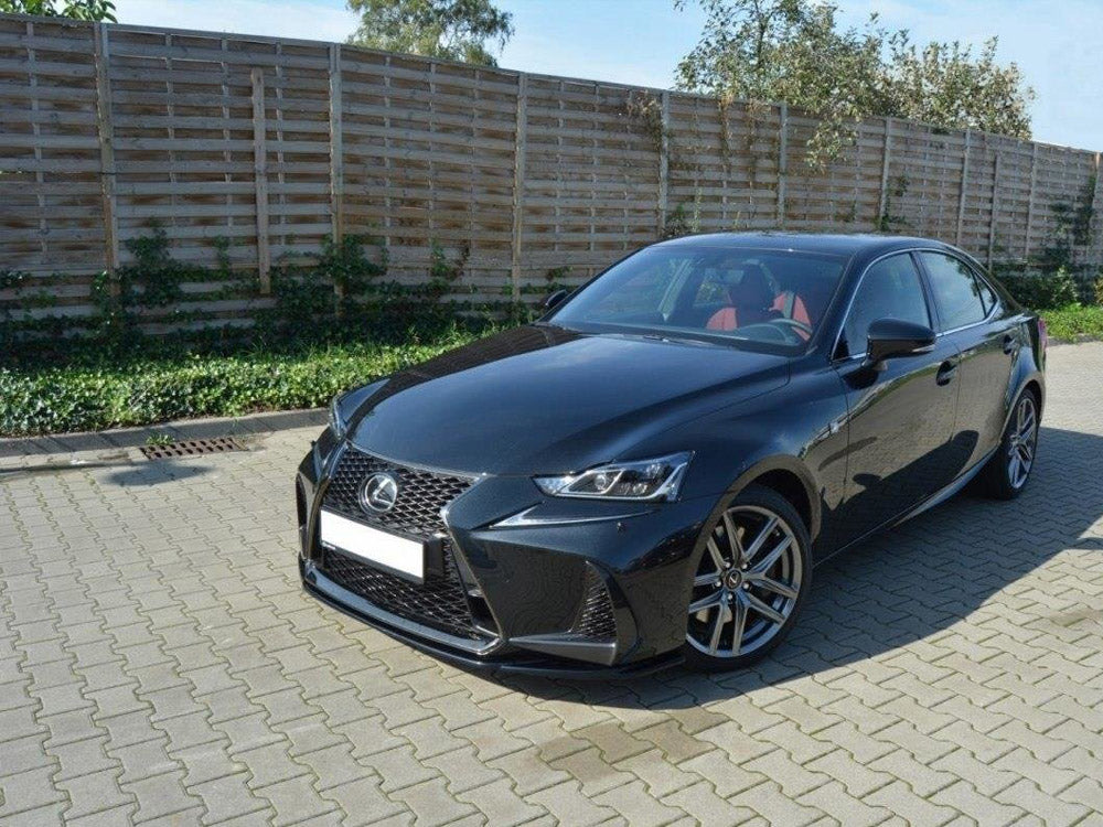 Front Splitter V.1 Lexus IS Mk3 Facelift F-Sport - Wayside Performance 