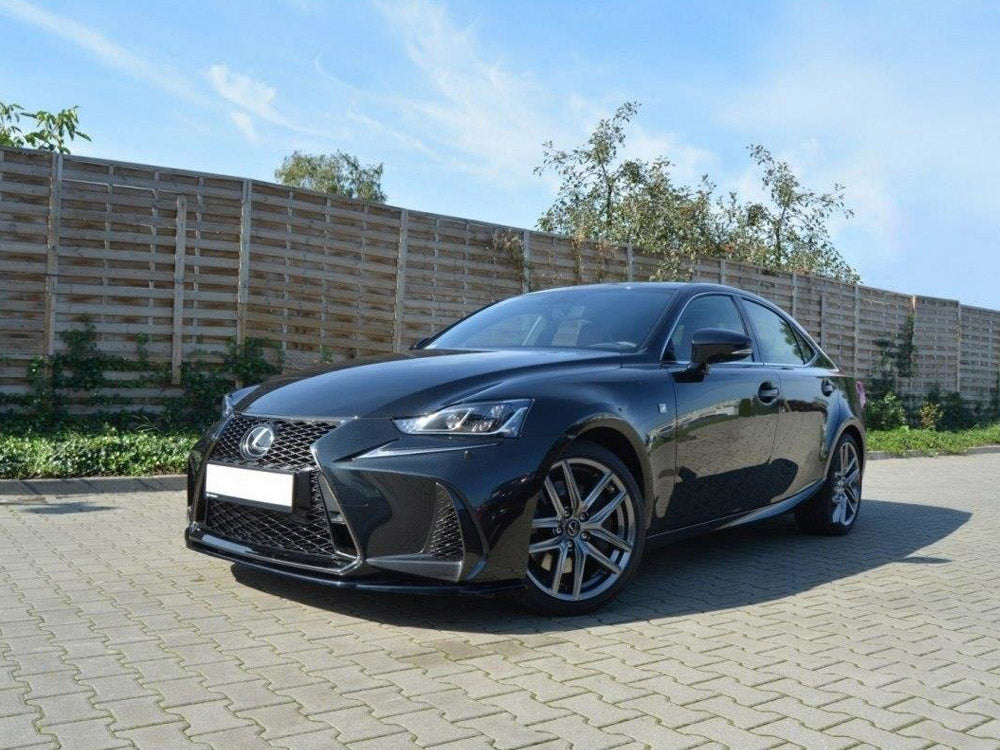 Front Splitter V.1 Lexus IS Mk3 Facelift F-Sport - Wayside Performance 