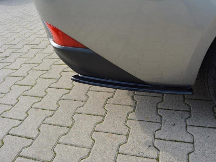 Rear Side Splitters Lexus IS Mk3 Facelift T - Wayside Performance 
