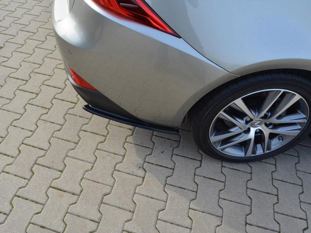 Rear Side Splitters Lexus IS Mk3 Facelift T - Wayside Performance 