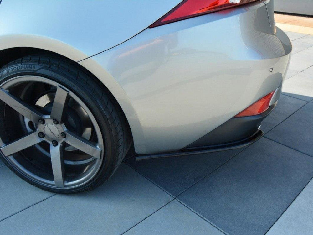 Rear Side Splitters Lexus IS 200T MK3 (2013-2016) - Wayside Performance 