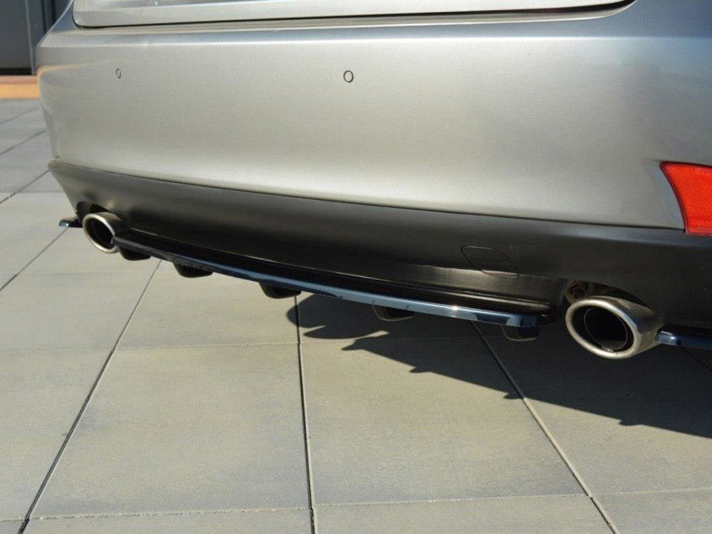 Central Rear Splitter (Vertical Bars) Lexus IS Mk3 T - Wayside Performance 