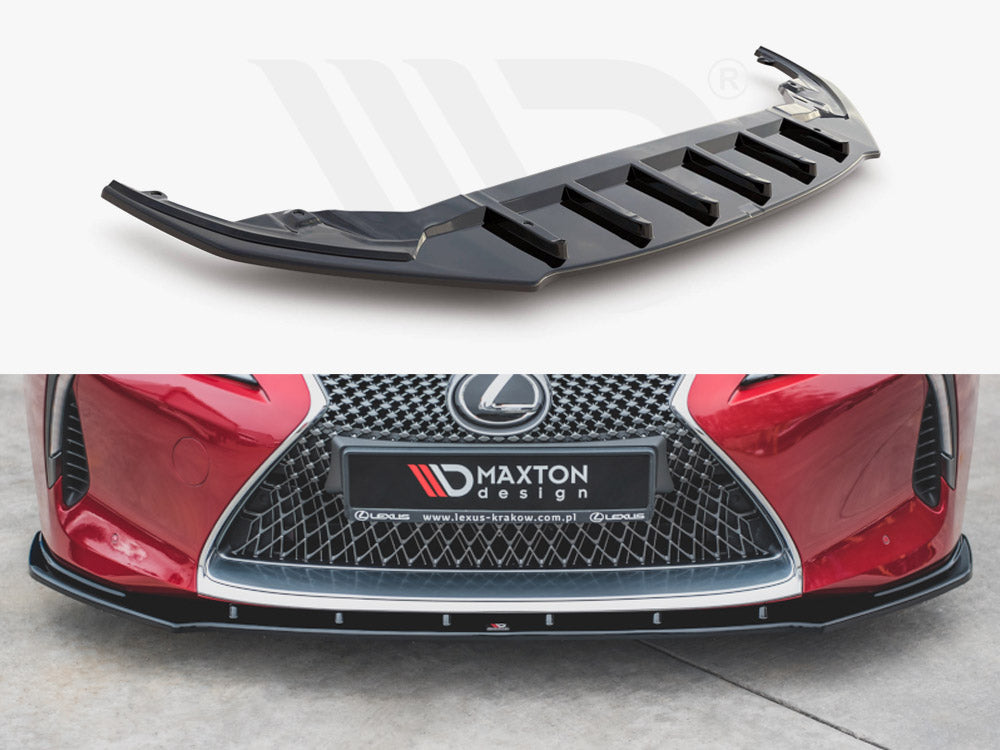 Front Splitter V1 Lexus LC 500 (2017-) - Wayside Performance 