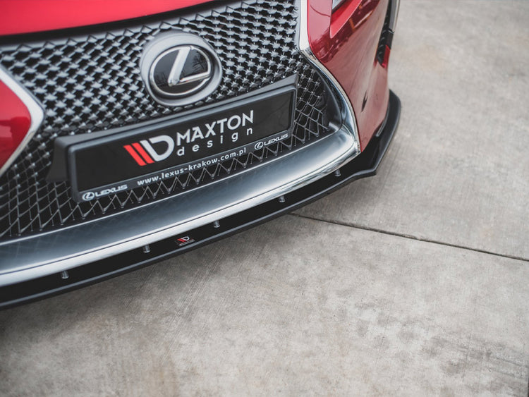 Front Splitter V1 Lexus LC 500 (2017-) - Wayside Performance 